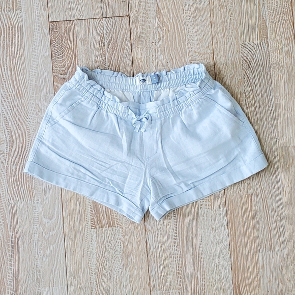 Old Navy Pants - 🌲 Sky blue linen rayon shorts